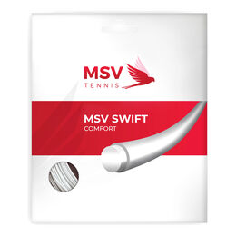 Cordajes De Tenis MSV MSV SWIFT Tennissaite 12m weiß